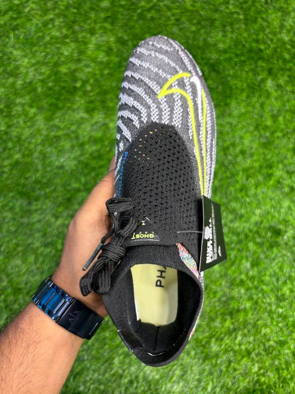 PhantomGX Ghost Lace High Top Grey And Green FG - 6