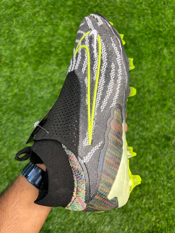 PhantomGX Ghost Lace High Top Grey And Green FG - 7.5