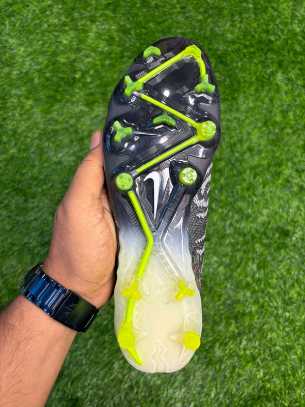 PhantomGX Ghost Lace High Top Grey And Green FG - 7.5