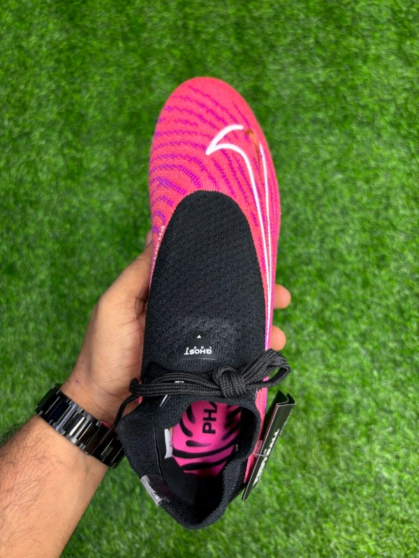 PhantomGX Ghost Lace High-top Pink Black Colour FG - 7.5