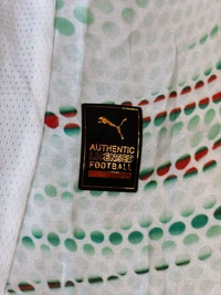 Portugal 2025 Away White Half Sleeve Player Edition - S