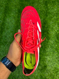 Predator Pro Red FG With Lace - 10.5