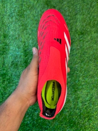 Predator Red Colour FG Without Lace Low-top - 6.5