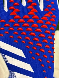 Predator White And Blue GK Gloves - 9