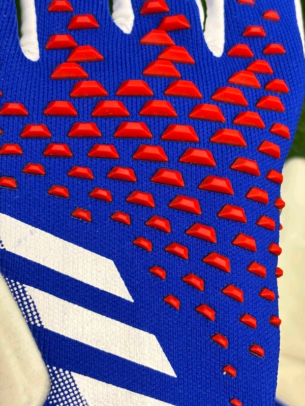 Predator White And Blue GK Gloves - 9