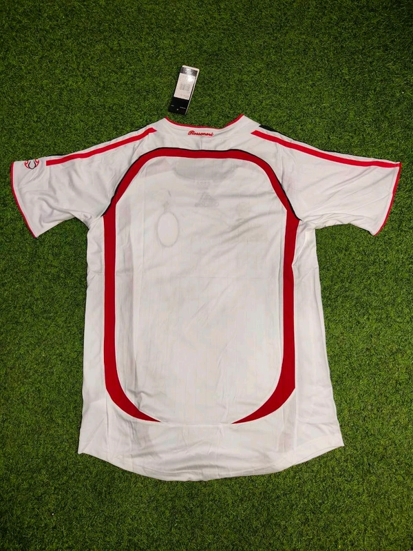 Retro AC Milan Away 2006-07 Half Sleeve - S