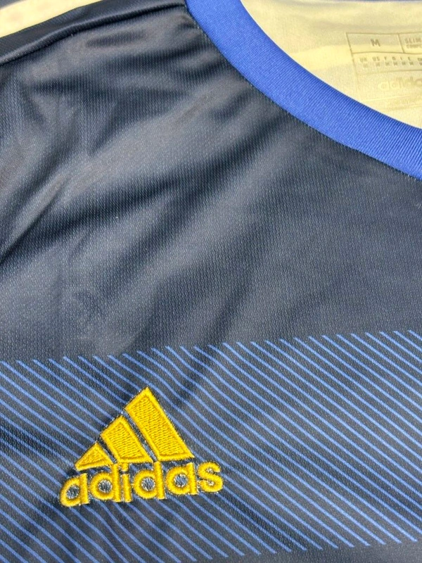 Retro Argentina 2014 World Cup Final Half Sleeve With Short - XL