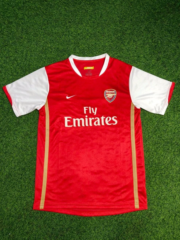 Retro Arsenal 2006-08 Home Half Sleeve - L