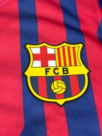 Retro Barcelona 2011-12 Home Half Sleeve - L