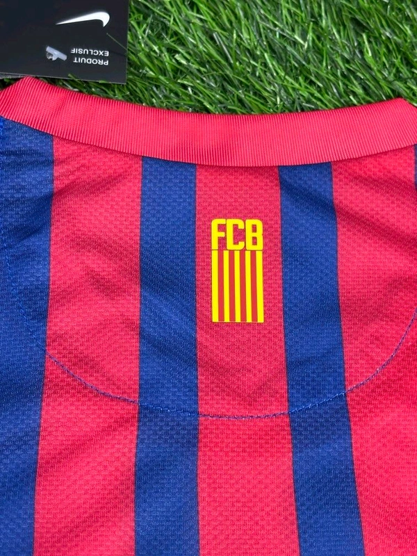 Retro Barcelona 2011-12 Home Half Sleeve - XL