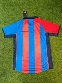 Retro Barcelona Home 2001-02 Half Sleeve - L