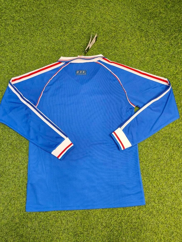 Retro France 1998 Fifa World Cup Full Sleeve - L
