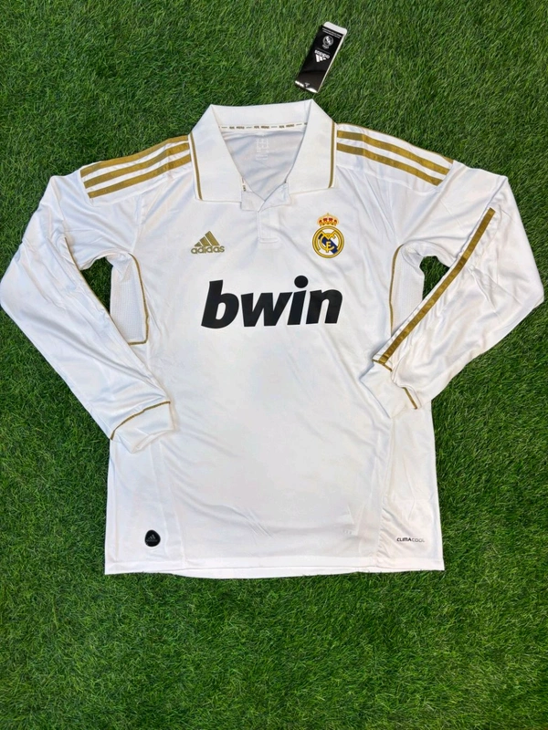Retro Madrid 2011-12 Home Kit bwin Full Sleeve - XXL