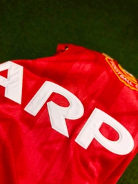 Retro Manchester United 1992-94 Home Half Sleeve - M