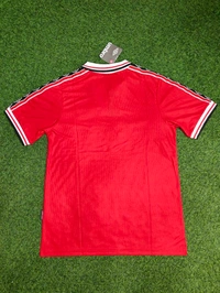 Retro Manchester United 1998-99 Home Half Sleeve - L