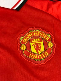 Retro Manchester United 1998-99 Home Half Sleeve With Short - L