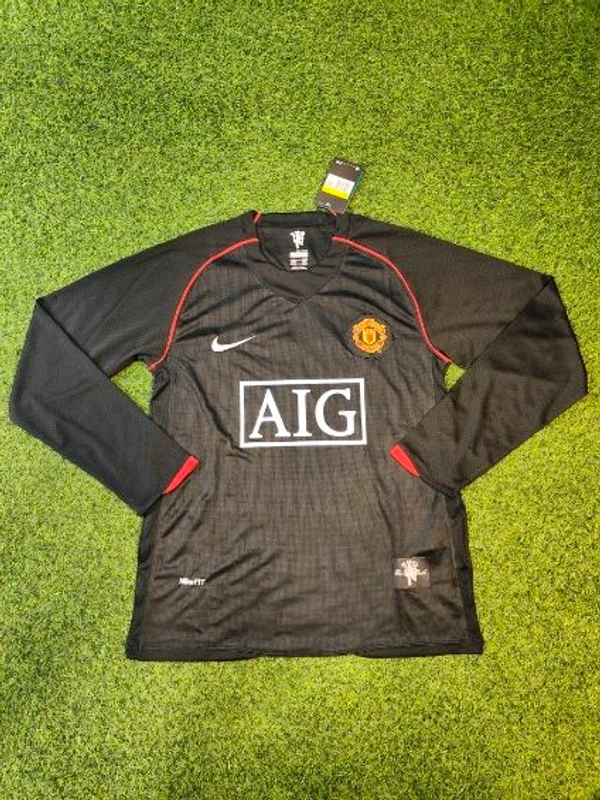 Retro Manchester United 2008 Away Full Sleeve - XL