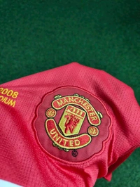 Retro Manchester United 2008-09 Home Half Sleeve - L
