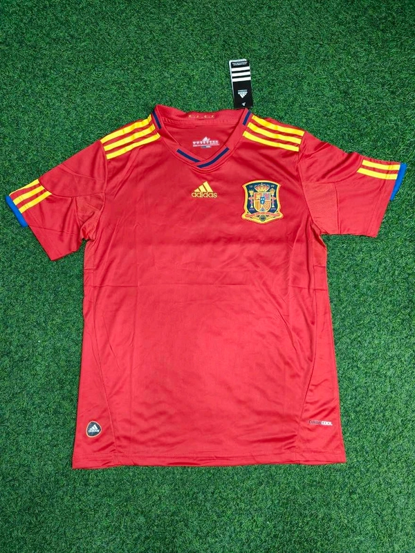 Retro Spain 2010-11 Home Jersey - XL