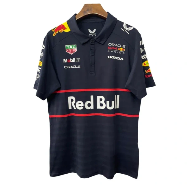 Red Bull Racing F1 Team Navy Blue Polo Shirt - XL