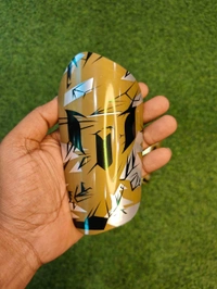 Small Size Shin Guards Graphics Design (1 Pis) - Yellow