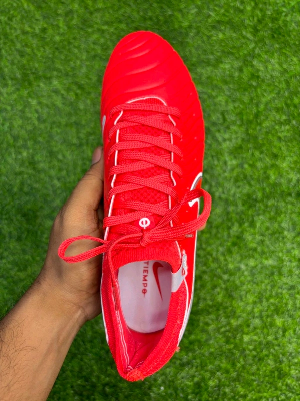 Tiempo Legend 10 Elite Red Colour FG With Lace - 6