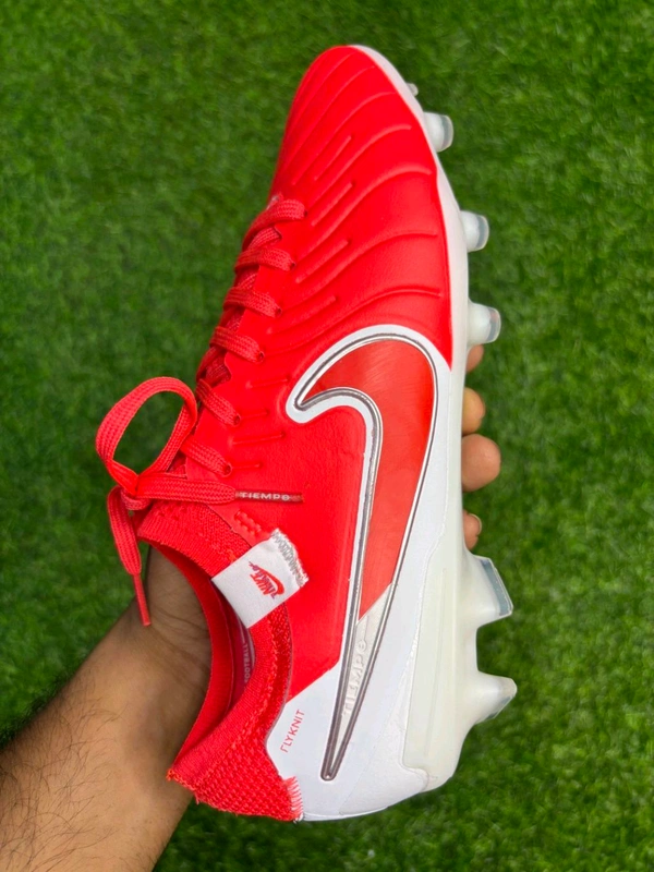 Tiempo Legend 10 Elite Red Colour FG With Lace - 7.5