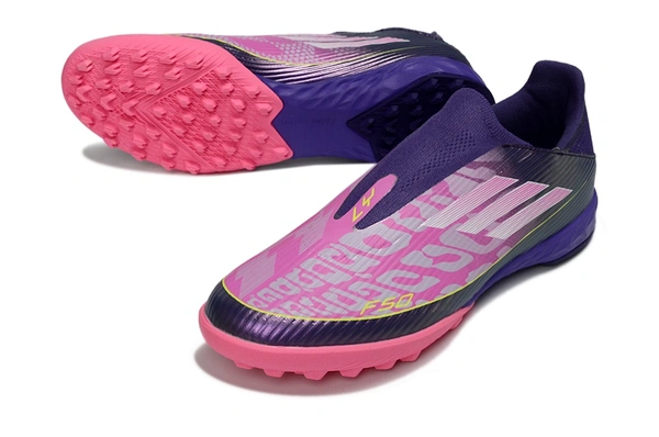 F50 Elite LY Edition Pink Purple Low-Top Turf/AG With Lace - 6.5