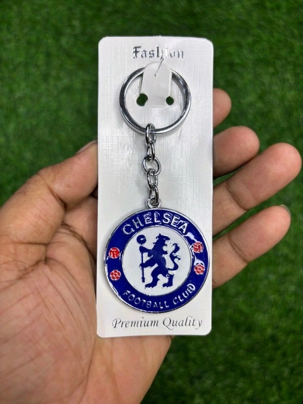Football Clubs Metal Key Chain(1 Piece) - Chelsea