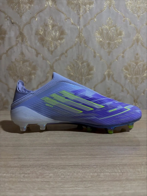 F50 Elite Sparkfusion Light Purple Colour Low-Top FG Without Lace - 5