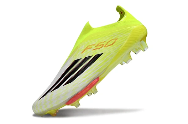 F50+ Elite Born For Goals Yellow Colour Low-top FG Without Lace - 7.5