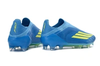 F50 ‘Icecold Precision’ Elite Blue Colour Low-top FG Laceless - 6.5