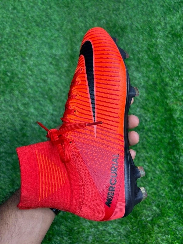 Mercurial Superfly 5 Red High Top FG - 6