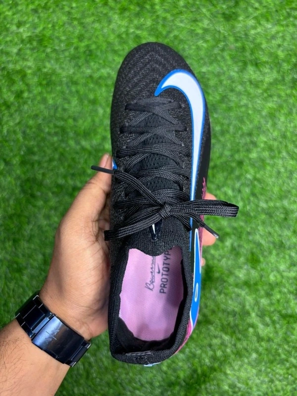 Mercurial Vapor 16 Elite Black Pink With Lace FG - 5.5