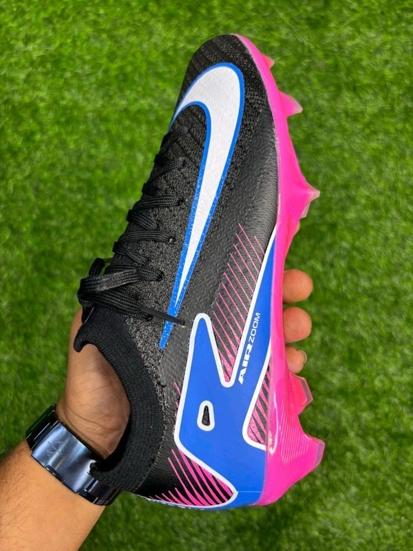 Mercurial Vapor 16 Elite Black Pink With Lace FG - 5.5