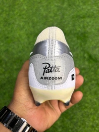 Mercurial Vapor 16 Patta Elite Silver Colour Low-Top FG With Lace - 6