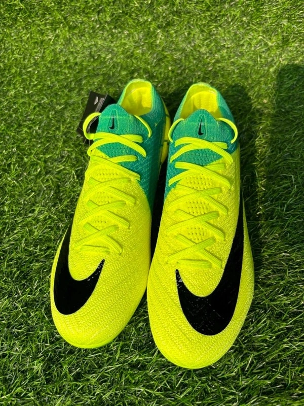 Mercurial Vapor 16 Elite Green Low-top FG With Lace - 6