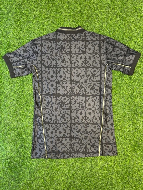 Liverpool FC 25/26 LFSTLR Jersey Shirt in Carbon and Halo Gold - S