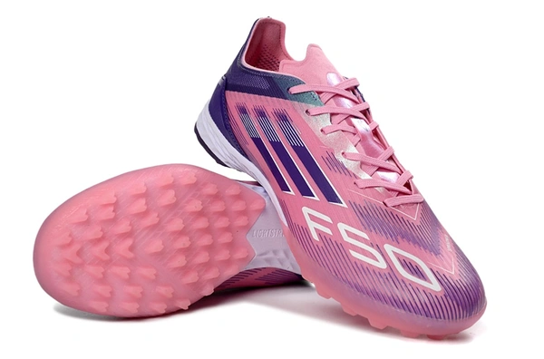 F50 Elite Purple Pink Colour Turf/AG Low-Top With Lace - 6.5