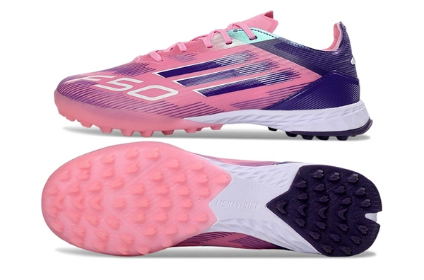F50 Elite Purple Pink Colour Turf/AG Low-Top With Lace - 6.5