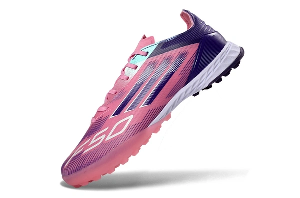 F50 Elite Purple Pink Colour Turf/AG Low-Top With Lace - 9