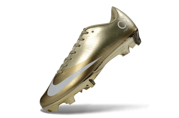 Mercurial Superfly 1 CR7 Metallic Gold World Cup Edition With Lace - 8.5