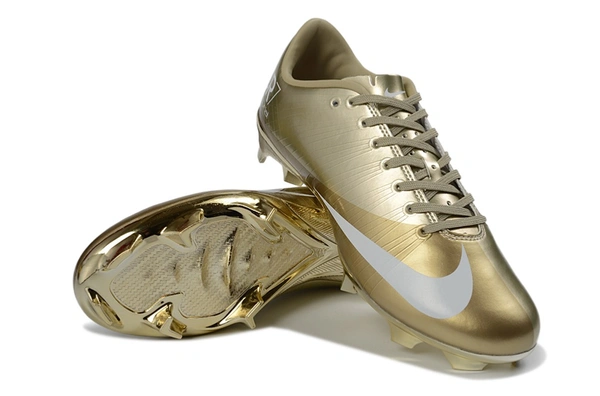 Mercurial Superfly 1 CR7 Metallic Gold World Cup Edition With Lace - 9
