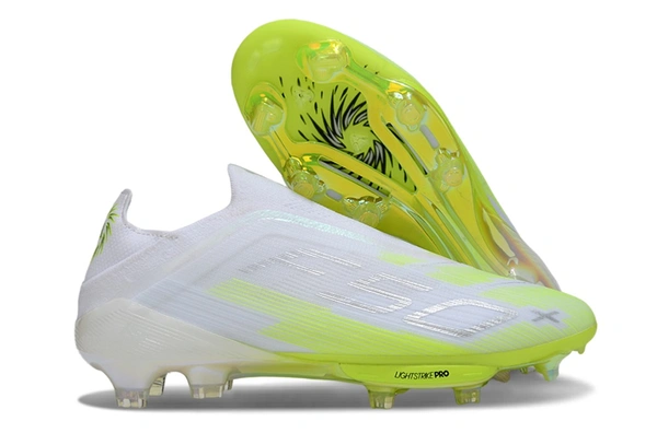 F50+ Light Green Low-Top FG Without Lace - 7.5