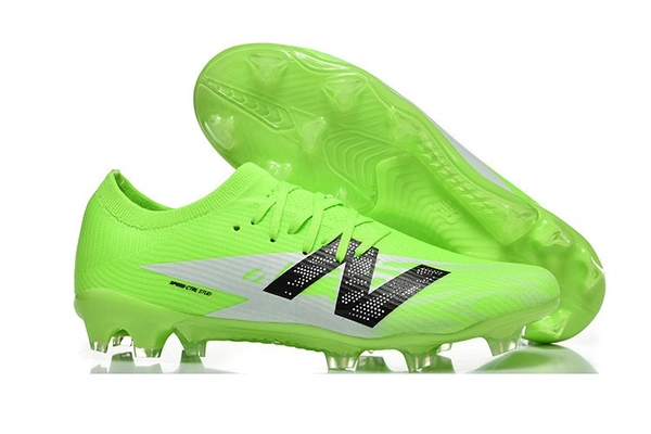 Nb Furon V8 Elite Light Green Colour Low-top FG With Lace - 9