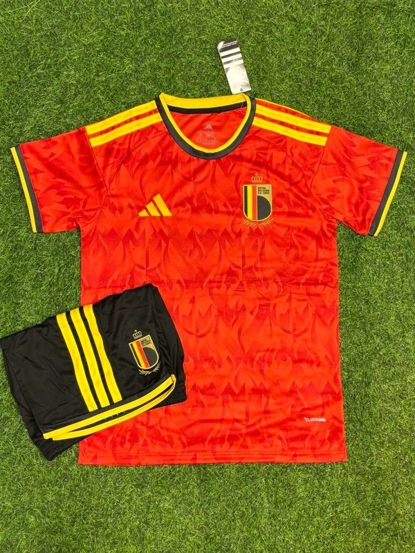 Belgium 2026 World Cup Home Kit Fan Edition With Short - S