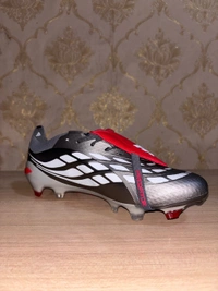 Predator 26 Finishers Steel Elite Foldover FG Grey And Red With lace - 9