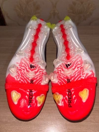 Predator 26 Elite Born For Goals Red And White Colour FG With Lace - 8