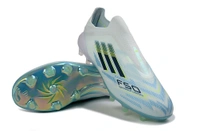 F50 Elite Sky Blue Colour FG Laceless - 9