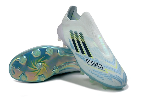 F50 Elite Sky Blue Colour FG Laceless - 9